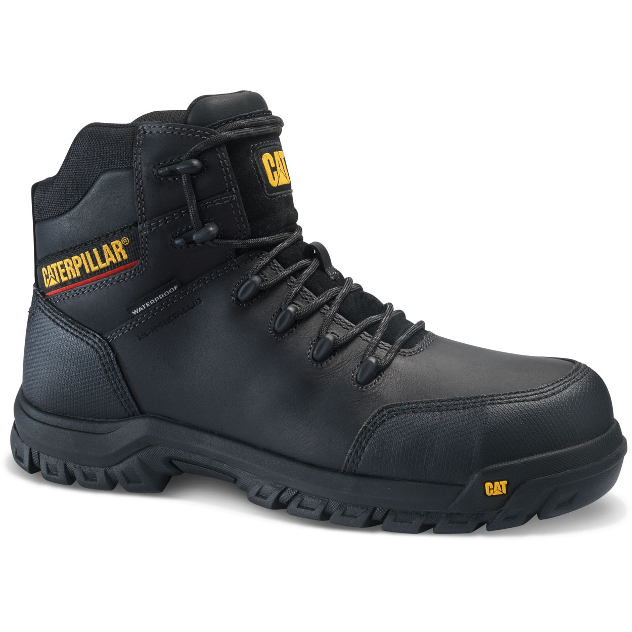 Caterpillar Safety Boots Online UAE - Caterpillar Resorption Mens - Black IJZGOY692